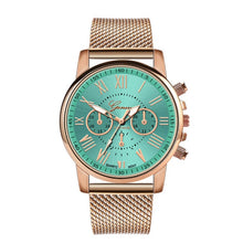 Load image into Gallery viewer, Bussiness Women&#39;s Watches Fashion Geneva Brand Roman Numeral Simple Clock Kol Saati Montre Femme Relogio Feminino Reloj Mujer@50