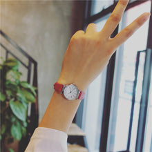 Load image into Gallery viewer, Exquisite small simple women dress watches retro leather female clock Bgg brand women&#39;s fashion mini design wristwatches clock