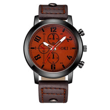 Load image into Gallery viewer, SOKI Men Watches 2018 Luxury Brand Leather Quartz Watch Fashion Sport Men&#39;s Wristwatch Reloj Hombre Clock Male Relogio Masculino