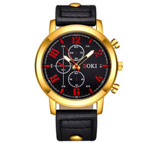 Load image into Gallery viewer, SOKI Men Watches 2018 Luxury Brand Leather Quartz Watch Fashion Sport Men&#39;s Wristwatch Reloj Hombre Clock Male Relogio Masculino