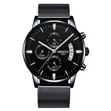 Load image into Gallery viewer, NIBOSI Watch Men Waterproof Casual Luxury Brand Quartz Military Sport Watch Business Clock Men&#39;s Wristwatches Relogio Masculino