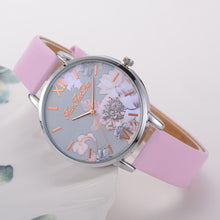 Load image into Gallery viewer, FanTeeDa luxury brand Fashion Women&#39;s Watch Printed Flower Causal Quartz Analog Wrist Watches relogio feminino Women Clock B30