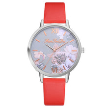 Load image into Gallery viewer, FanTeeDa luxury brand Fashion Women&#39;s Watch Printed Flower Causal Quartz Analog Wrist Watches relogio feminino Women Clock B30