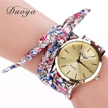 Load image into Gallery viewer, Fashion Women&#39;s Flower Star Bow Wristwatch Scarf Band Party Casual Watch relogio feminino Montre Femme Women Gift 328